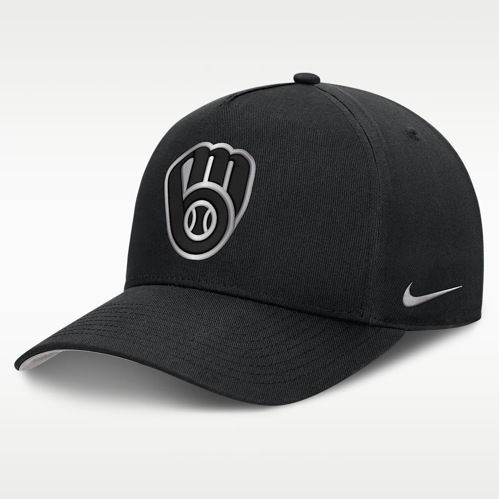 Milwaukee Brewers Rise Men's Nike Dri-FIT MLB A-Frame Trucker